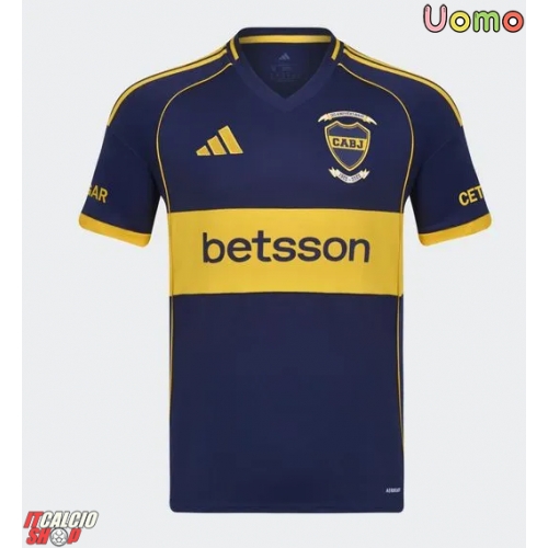 Boca Juniors Edinson Cavani #10 Prima Maglia 2025-26 Manica Corta